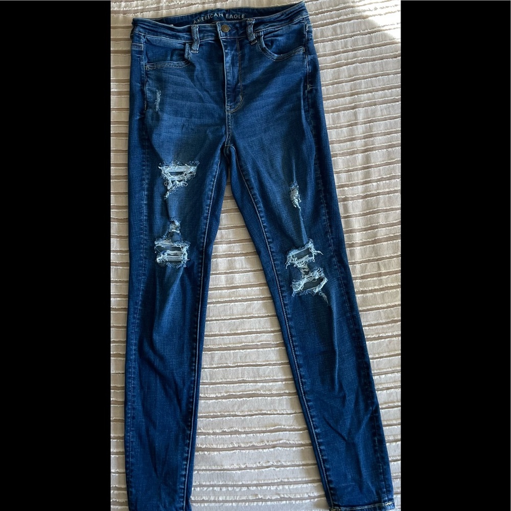 American Eagle. Super Hi-Rise Jegging. Size 8